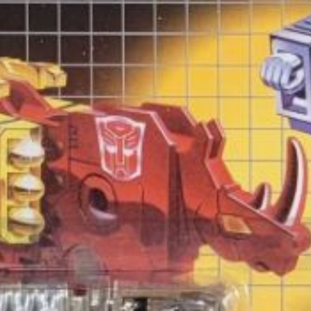 HASBRO TRANSFORMERS G1 RAMHORN AUTOBOT BLASTER CASSETTE 1985 LOOSE